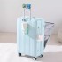 Multi functional luggage with front opening for men and women's travel. New 20 inch universal wheels, large capacity pull rod password box