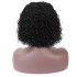 European and American real hair wig, front lace headband 13 * 4front curved bob wig, human hair