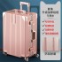 Luggage, travel suitcase, large capacity, small size, 20 pull rod suitcase, universal wheel, 24 female and male student password leather suitcase, 28 inches