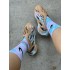 Temu Cross border Hot Selling European and American Internet Celebrity Same Style Cave Shoes Fashionable and Versatile EVA Couple Beach Shoes