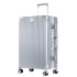 New trendy suitcase with aluminum frame, travel box, universal wheels, 20 female and male students, 24 password leather box, 28 inches