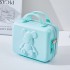 Violent Bear Graffiti Luggage Female 14 inch Small Makeup Box 2022 New Password Box Lightweight Mini Storage Box