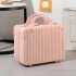 Small and lightweight luggage for women, 14 inch mini student storage and makeup box, portable and easy to carry, with a large capacity