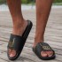 Cross border popular internet celebrity trendy game, cool slippers for couples, summer outdoor, indoor, poop like sandals