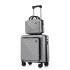 2022 new front opening luggage compartment 18 inch lightweight small travel suitcase for women, computer, and men