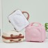 Handheld luggage, makeup box, small bag, 14 inch cute cartoon 3D bear password box, lightweight mini storage box for women