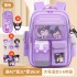 New elementary school backpack for girls, lightweight and reduced weight, spine protection, large capacity children's backpack, wholesale for grades 1-6