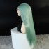 Wig, European and American fashion women's synthetic headband, mint green long hair, Amazon hot selling manufacturer wholesale