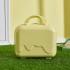 Ice cream bubble suitcase for women, 14 inch small fresh student suitcase, lightweight mini souvenir storage and makeup case