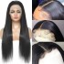 Straight lace front wigs 13x4 large area hand woven wig headband