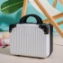 Small and lightweight luggage for women, 14 inch mini student storage and makeup box, portable and easy to carry, with a large capacity