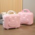 Cartoon Rabbit Password Handheld Box Small Luggage Box Women's Cosmetics Storage Luggage Small and Lightweight 14 inch Travel Box