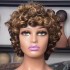 Double drawn bang wig mechanism short hair set, human hair, African wig, Funmihuman hair