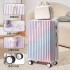 2023 New Explosive Gradient Luggage Multi functional Trolley Box for Girls with Ultra High Beauty Password Box 20 inches