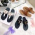 2023 Ins new women's sandals with flip flops, Sandals casual style, popular for wearing women's shoes outside