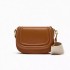 Independent Station Hot Selling Z Home Spain Magnetic Buckle Flip Cover Women's Saddle Bag Wide Shoulder Strap Cross Shoulder Bag Handbags