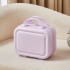 Cute travel luggage, small mini boarding box, 14 inch handheld cosmetics storage box, hard box that can be hung