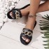 New Sandals for Ladies in Summer, One line Drag, Anti slip, Casual Wear, Beach Shoes for Women, Flat Slippers