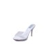 High heeled sandals for women 2023 summer new item, slim and sexy ladies slippers 2020 PVC transparent