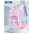 New children's cartoon backpack for elementary school students in grades 13 to 6, lightweight backpack with large capacity spine protection backpack