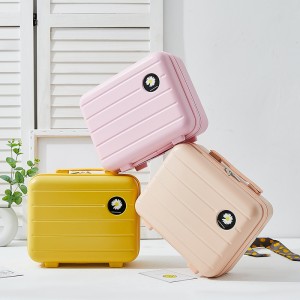 2021 New Retro Makeup Bag, Handheld Travel Case, Large Capacity Toilet Bag, 16 inch Multi functional Storage Bag