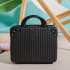 Small and lightweight luggage for women, 14 inch mini student storage and makeup box, portable and easy to carry, with a large capacity