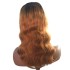 Body wave human hair wigs, wine red real hair wig factory for lace headpieces before foreign trade