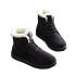 Wish's new snow boots women's flat heel Korean version Martin boots winter cotton short boots women's cotton shoes large cross-border