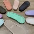 The shoe factory sells semi-finished PVC one-piece slippers with a complete range of shoe material sizes for export. The inflatable outsole is available for foreign trade