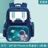 New cartoon backpack for elementary school students, large capacity, lightweight backpack for first and sixth grade, children's spine protection and weight reduction backpack