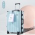 2023 New Explosive Luggage Cute Girl Travel Luggage College Student Universal Wheel Multi functional Trolley Case 24