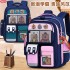 Backpack for elementary school students, girls, large capacity children, spinal protection for girls from 3 to 6, 2024 new model, first grade, lightweight for boys