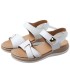 Soft Leather Sandals for Women 2023 New Summer Flat Bottom Student Fashion Outerwear Non slip Casual Cool Slippers Mid heeled Women's Shoes Trendy