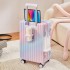 2023 New Explosive Gradient Luggage with Super High Beauty Goddess Multi functional Trolley Box Silent Wheels 24 inches