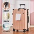 2023 New Explosive Luggage Cute Girl Travel Luggage College Student Universal Wheel Multi functional Trolley Case 24