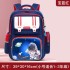 New cartoon backpack for elementary school students, large capacity, lightweight backpack for first and sixth grade, children's spine protection and weight reduction backpack