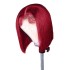 Cross border 99j bob wig human hair foreign trade real person hair wine red headband women's front lace wig