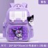 New cartoon backpack for elementary school students, large capacity, lightweight backpack for first and sixth grade, children's spine protection and weight reduction backpack