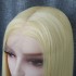 Synthetic wig fashionable women's wig front lace split 613 long hair 13 * 6 synthetic semi mechanized headband