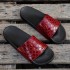 Couple's Male Female Same Style Slippers 2025 New Cross border Popular Trendy Brand Game Cool Slippers Outdoor Comfortable Sparkling