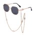 Chain sunglasses for women, 2022 new model, internet celebrity, same style, anti drop chain hanging rope, same style, irregular sunglasses, female trend