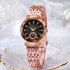 Cross border popular new product, fashionable steel strip women's watch, female style student party starry sky face, high beauty Guangzhou watch