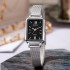 Cross border popular watches, women's watches, women's styles, Korean style, Guangzhou watches, rectangular student party, niche styles