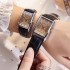 New Fashion Women's Watch Women's Belt Square Dial Couple Watch Student Casual Quartz Fashion Watch