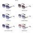 2024 Retro Punk Style Sunglasses Men's Frameless Cut Edge Sunglasses Men's Trendy Cross border Glasses Wholesale Sunglasses