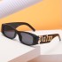 European and American personalized small frame sunglasses for women, cross-border wholesale fashion, wide leg sunglasses for men, UV resistant