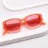 European and American New 2023 Multilateral Small Box Sunglasses 2327 Fashion Versatile Hip Hop Sunglasses Rice Nail Sunglasses