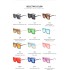 2021 New European and American Large Frame Trendy Sunglasses, Colorful and Diamond studded, Personalized, Cool, Large Frame, Cool, Fashion Sunglasses