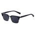 2023 New Retro Box Sunglasses Men's Eyebrow Frame Anti UV Sunglasses Men's Cross border Wholesale Shapes