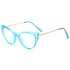 2021 New Trendy TR90 Frame Glasses, Spring Legs, Computer Gaming, Eye Protection, Anti Blue Light Glasses, Men's and Women's Matching Glasses